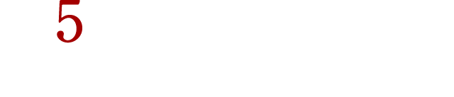 5つの色と比内地鶏の